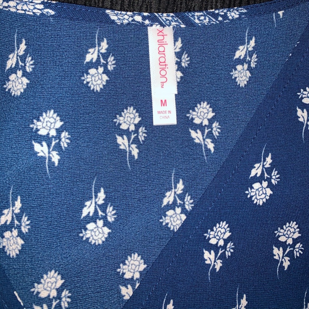 Navy blue shirt/dress 🌸 - Picture 3 of 3